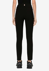 Logo Appliqué Stretch Twill Pants