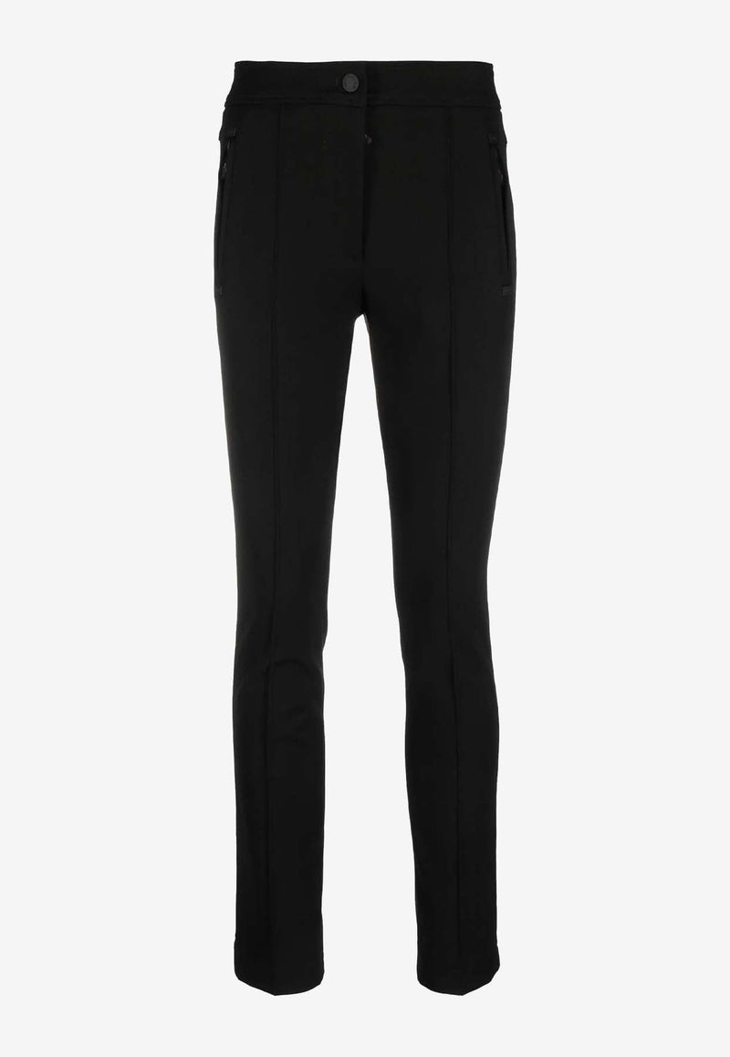 Logo Appliqué Stretch Twill Pants