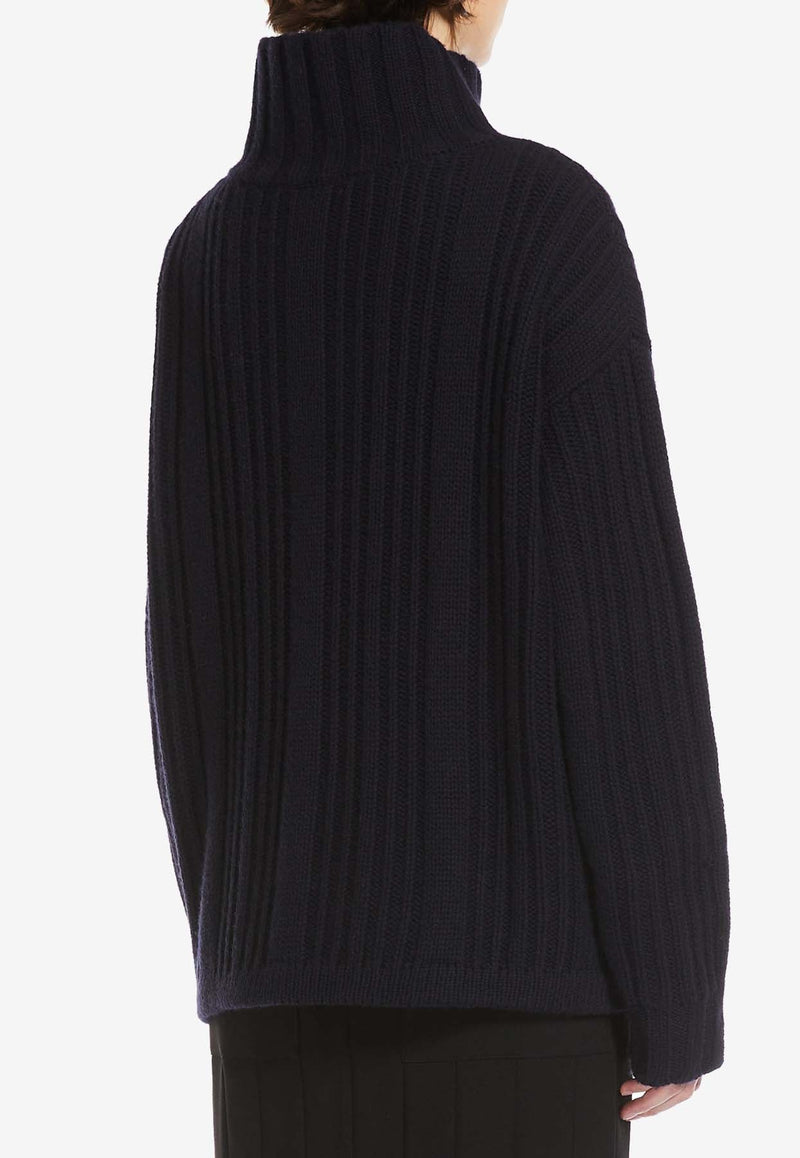 Vitalba Wool-Blend Turtleneck Sweater