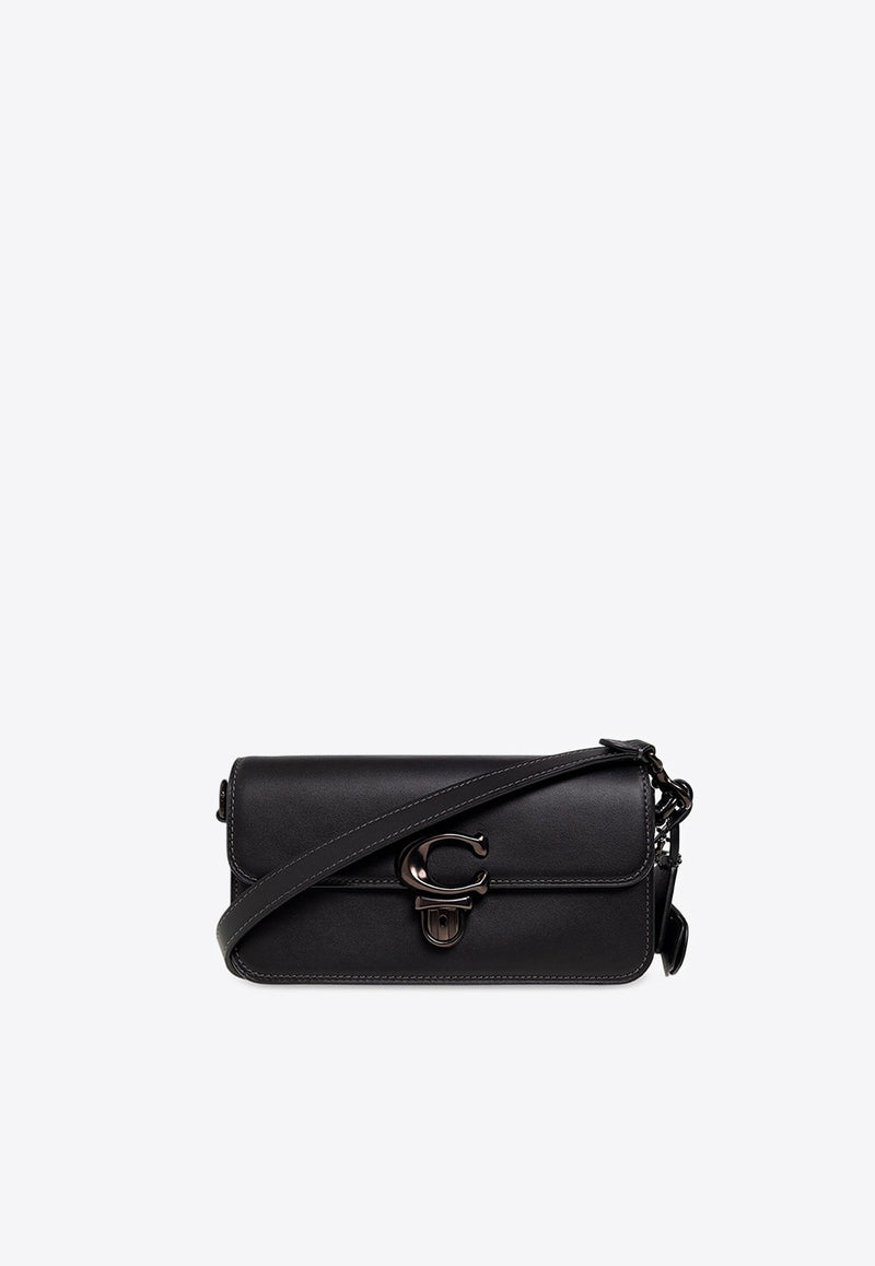 Studio Baguette Leather Crossbody Bag