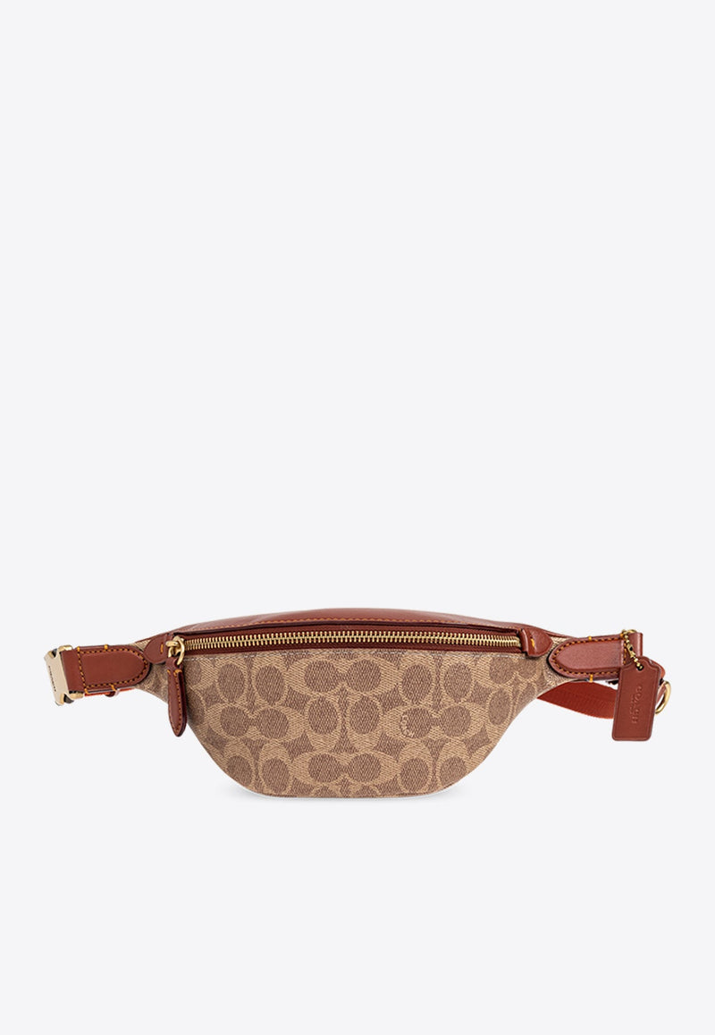 Signature Jacquard Canvas Belt Bag