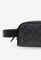 Signature Jacquard Pouch Bag