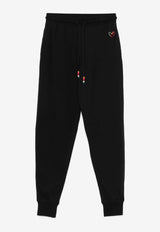 Swirl Heart Track Pants