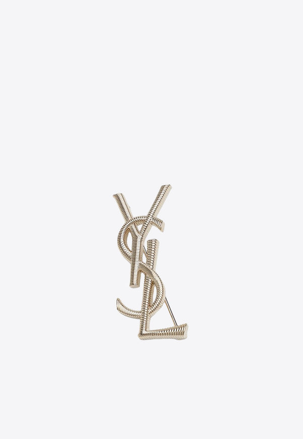 Cassandre Monogram Brooch