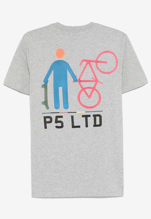 P5 Ltd Bike Printed T-shirt