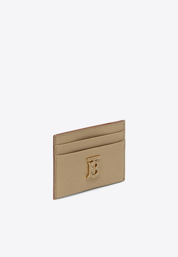 Interlocking Logo-Plaque Leather Cardholder