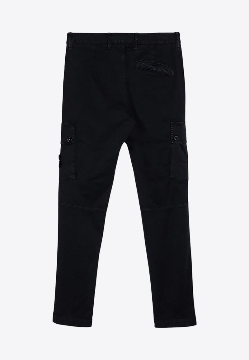 Logo Patch Cargo Pants