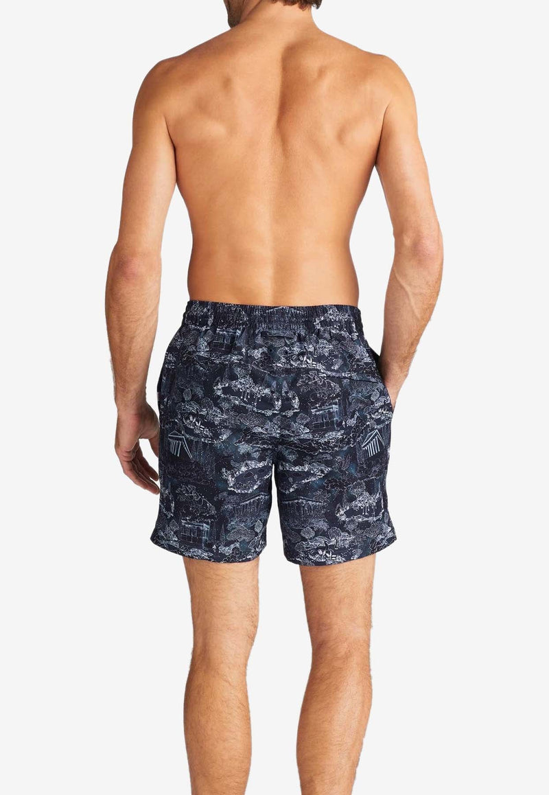 Maui Printed Swim Shorts