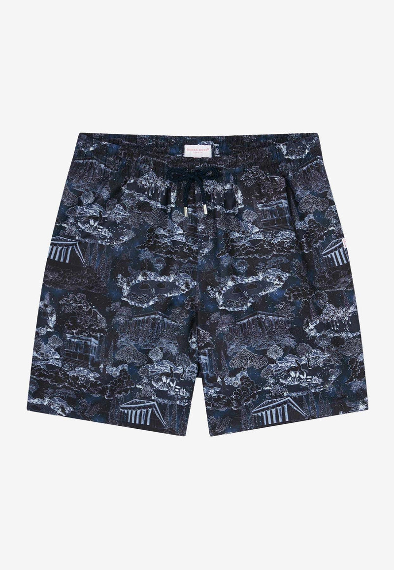 Maui Printed Swim Shorts