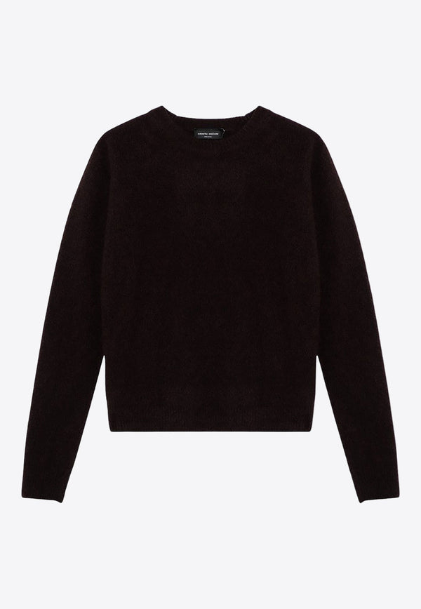 Cashmere and Silk Crewneck Sweater