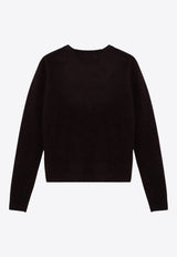 Cashmere and Silk Crewneck Sweater