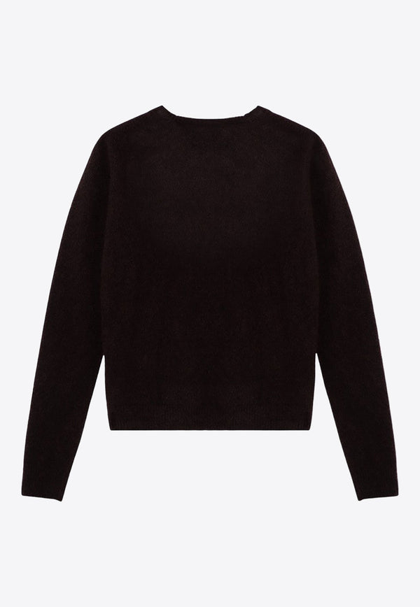 Cashmere and Silk Crewneck Sweater