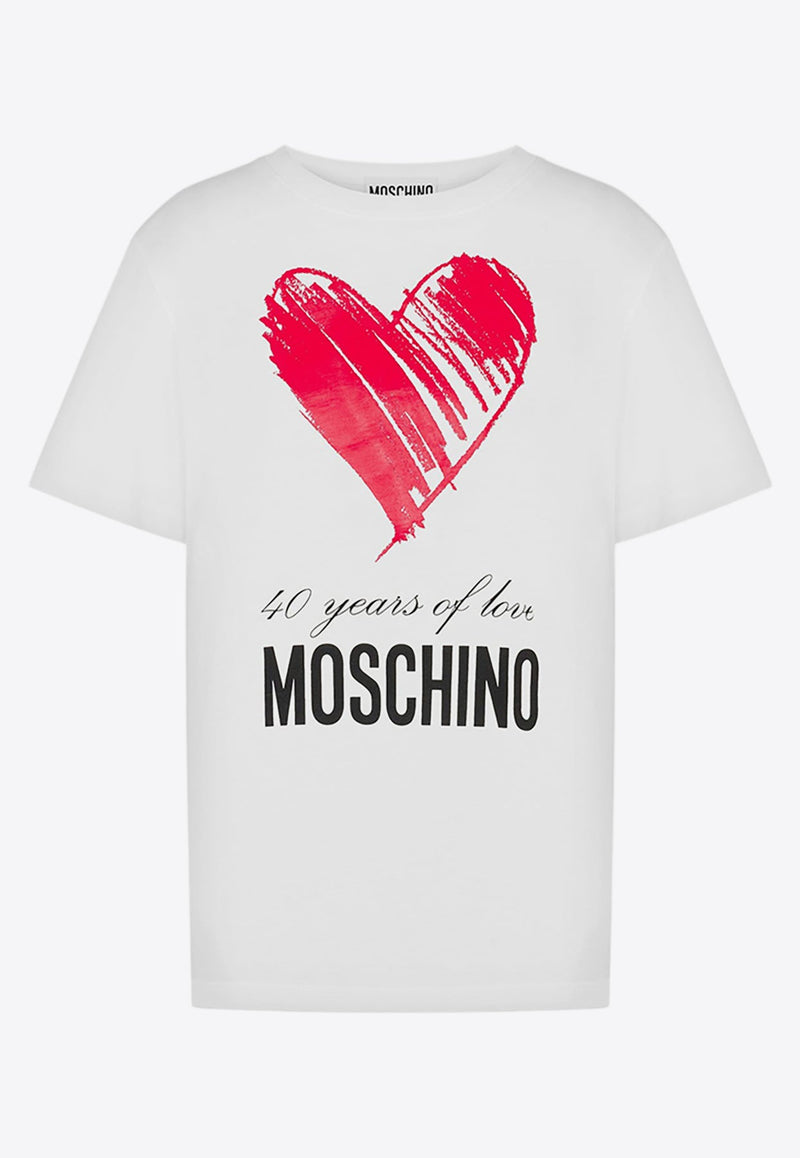 40 Years of Love Crewneck T-shirt