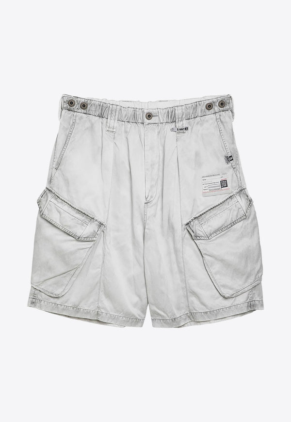 Logo Patch Vintage Cargo Shorts