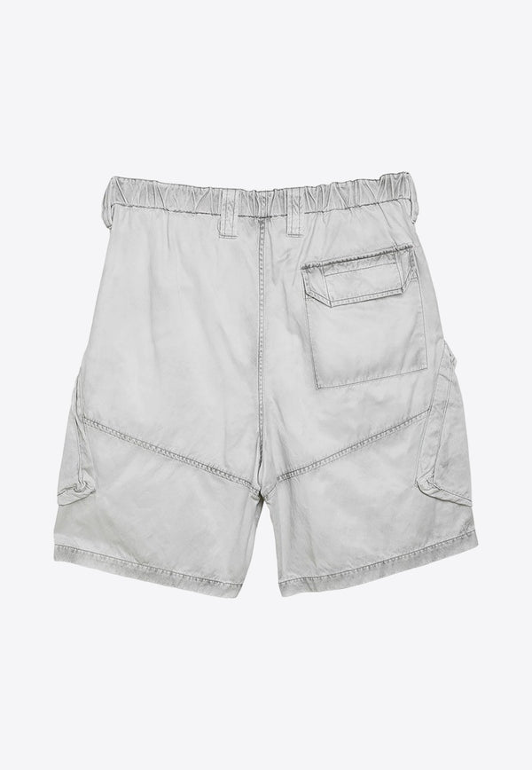 Logo Patch Vintage Cargo Shorts