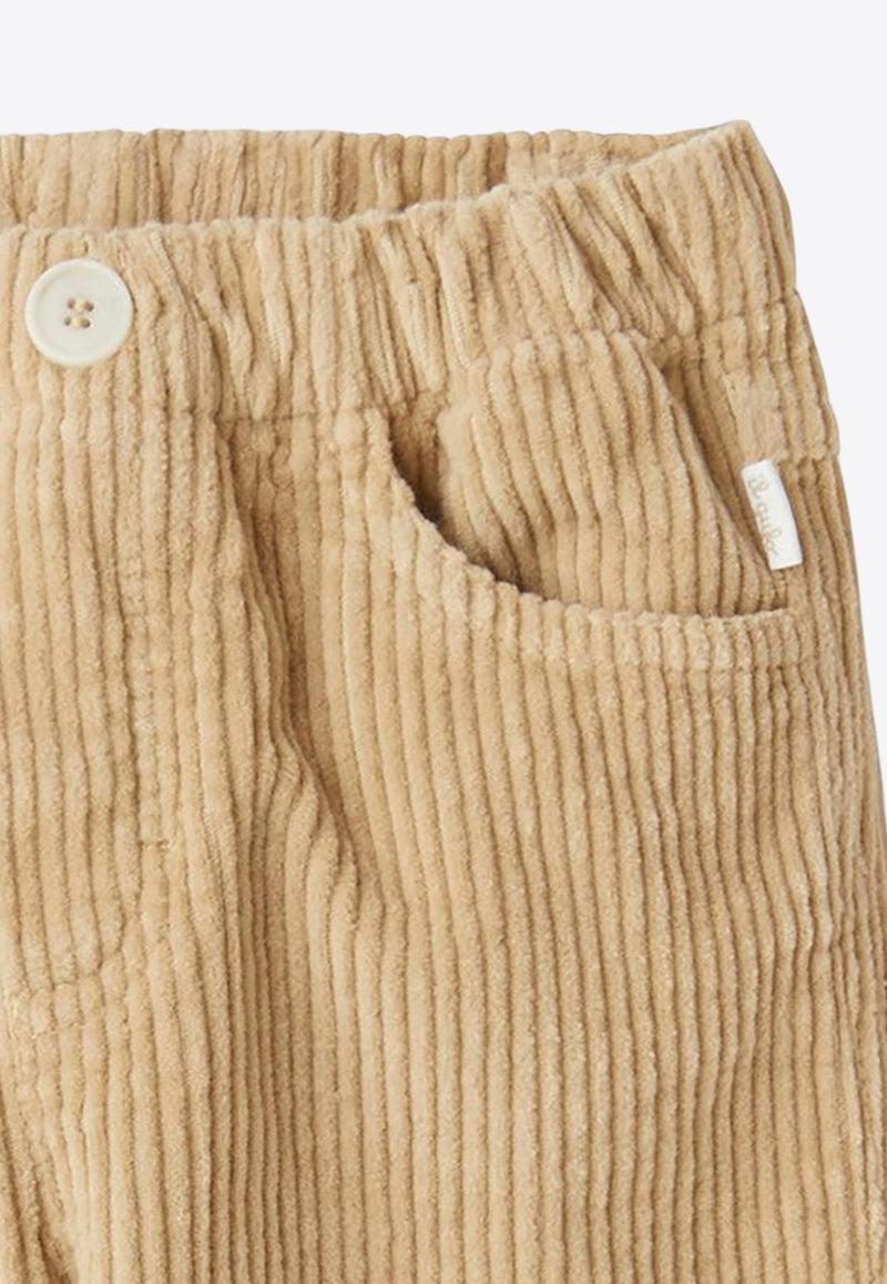 Babies Corduroy Straight-Leg Pants