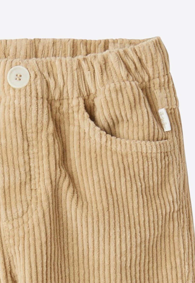 Babies Corduroy Straight-Leg Pants