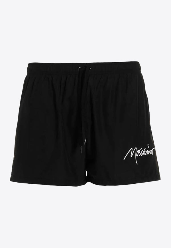 Logo-Embroidered Swim Shorts