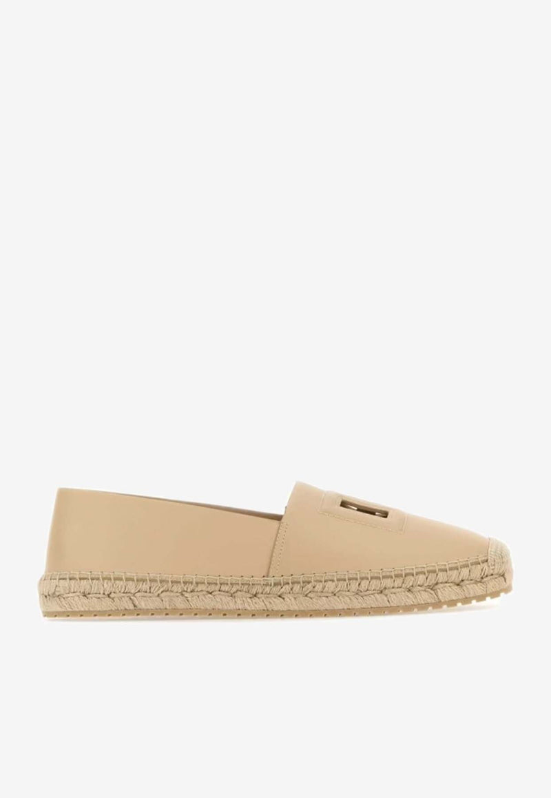 DG Logo Nappa Leather Espadrilles