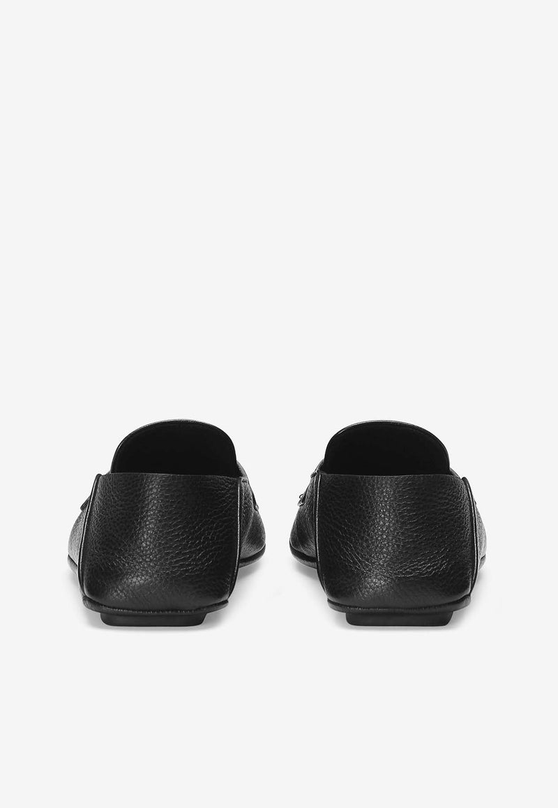 DG Logo Deerskin Loafers