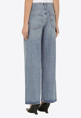 Low Slung Baggy Straight-Leg Jeans