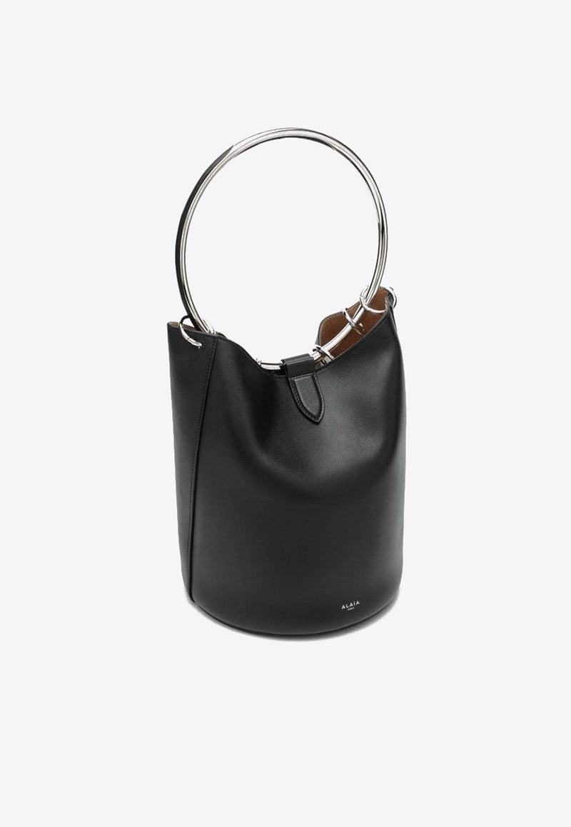 Ring Bucket Bag in Calf Leather