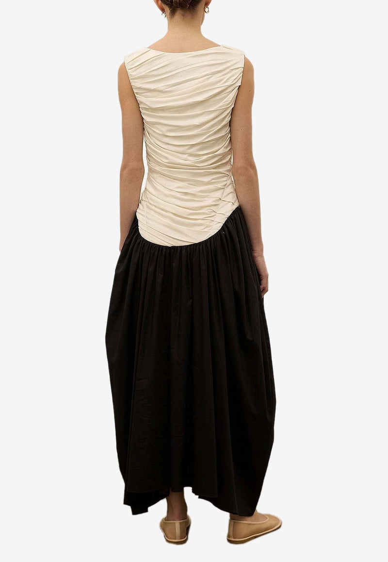 Ora Draped Maxi Dress