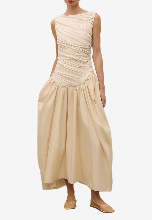 Ora Draped Maxi Dress