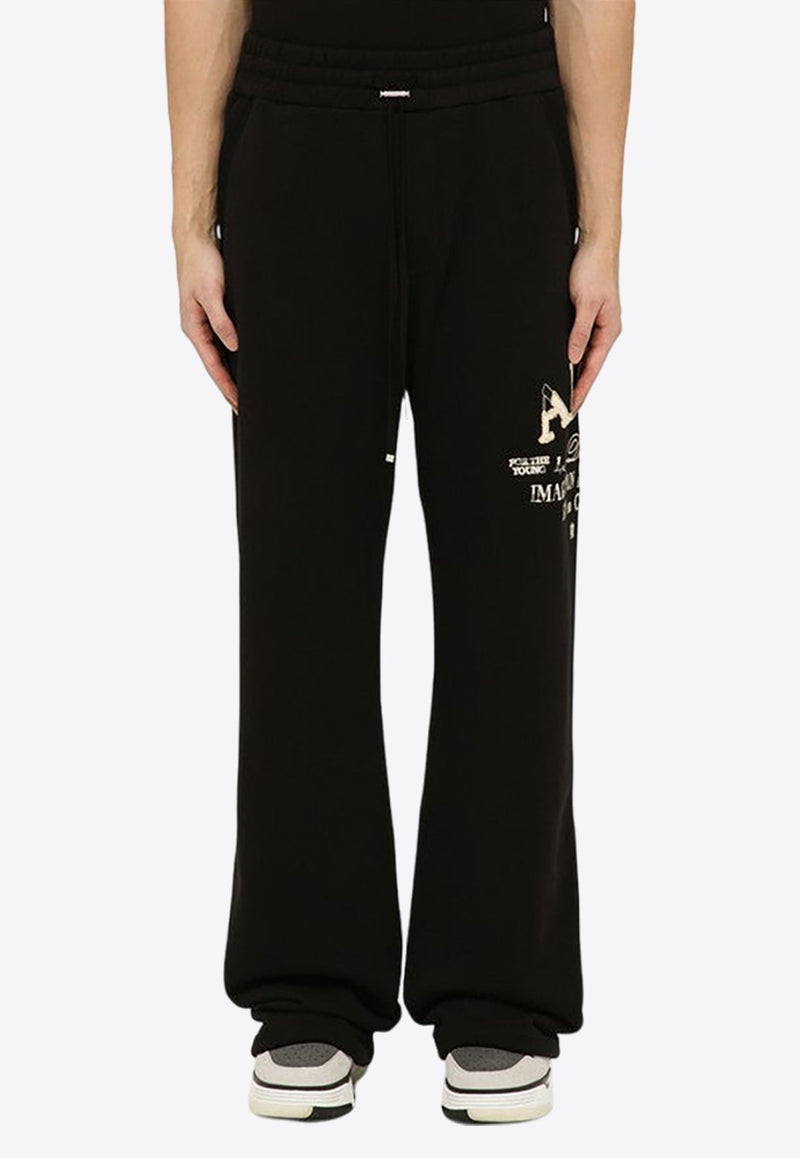 Logo Print Track Pants