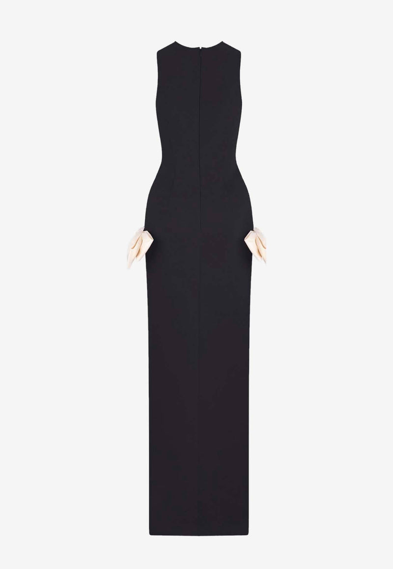 Jana Bow Embellished Maxi Dress