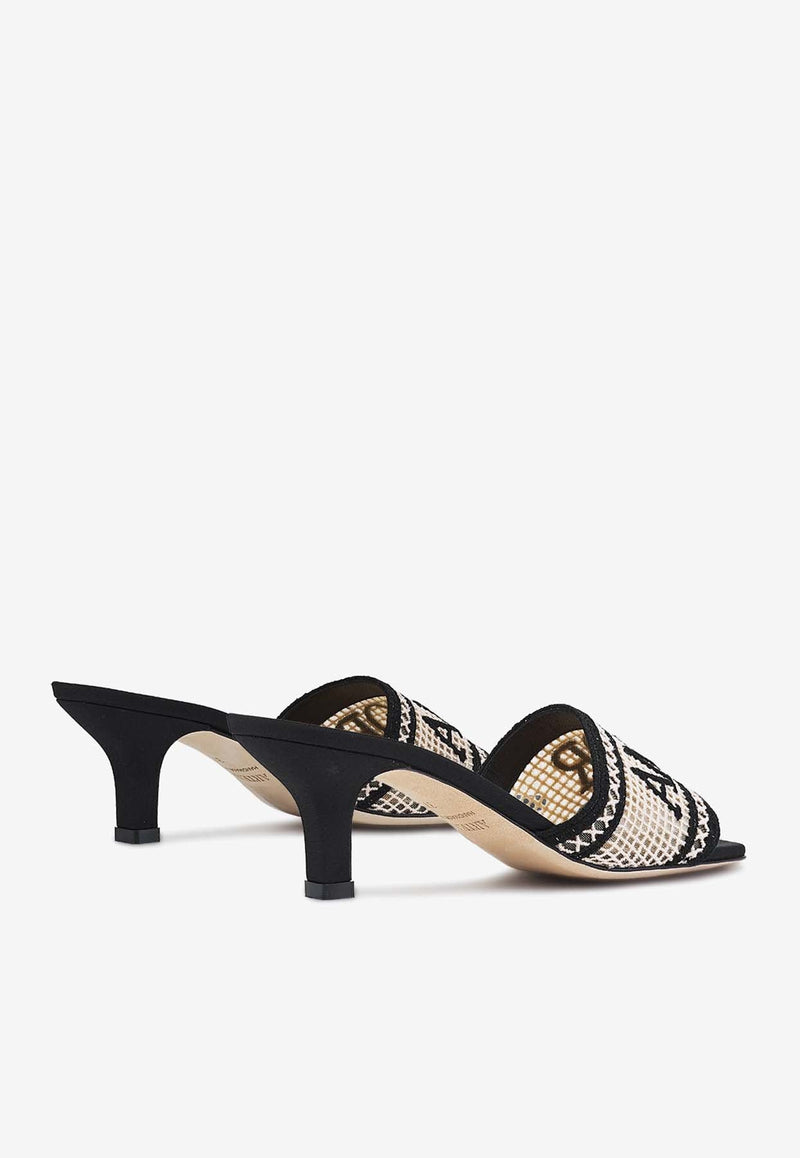 Roma 50 Lace and Leather Sandals