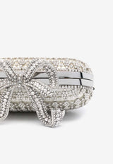 Crystal Bow Clutch Bag