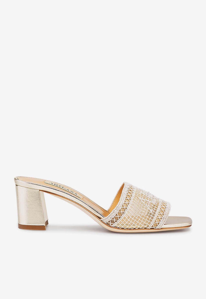 Vera 50 Metallic Sandals