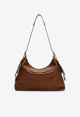 Medium Voyou Leather Shoulder Bag