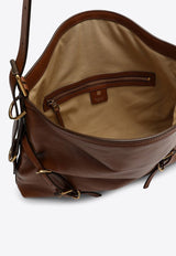 Medium Voyou Leather Shoulder Bag