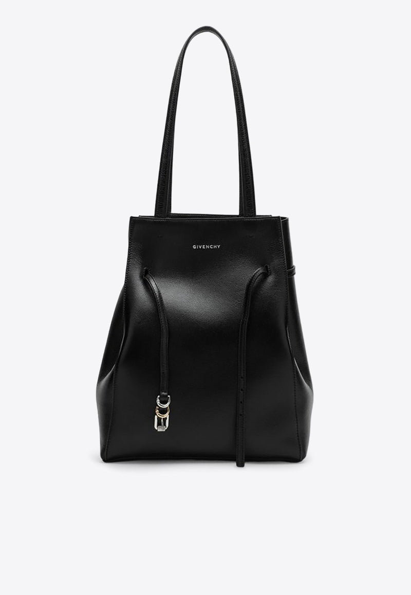 Small Voyou Calf Leather Tote Bag