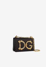 DG Girls Polka Dot Print Shoulder Bag