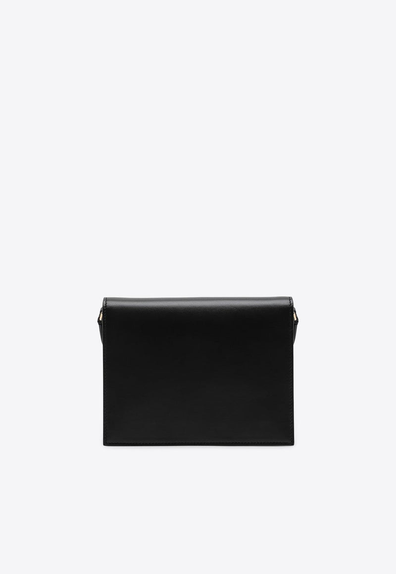 DG Logo Calf Leather Crossbody Bag