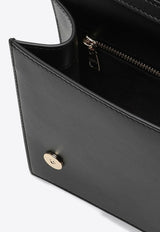 DG Logo Calf Leather Crossbody Bag