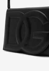 DG Logo Calf Leather Crossbody Bag
