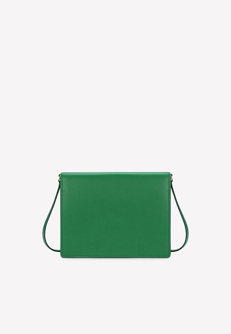 DG Logo Crossbody Bag in Calf Leather