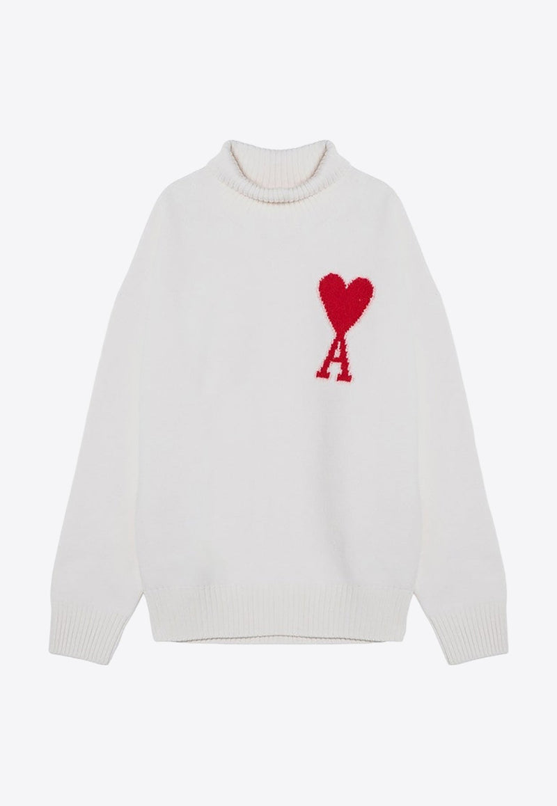 Ami De Coeur High-Neck Sweater