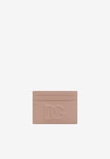 DG Logo Cardholder in Calf Leather