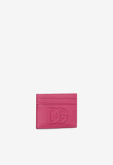 DG Logo Cardholder in Calf Leather