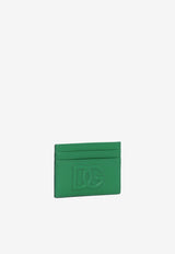 DG Logo Cardholder in Calf Leather