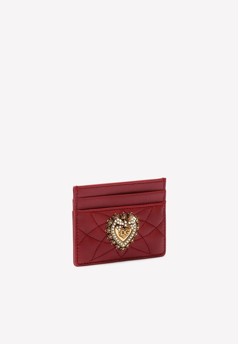 Devotion Cardholder in Quilted Nappa Leather