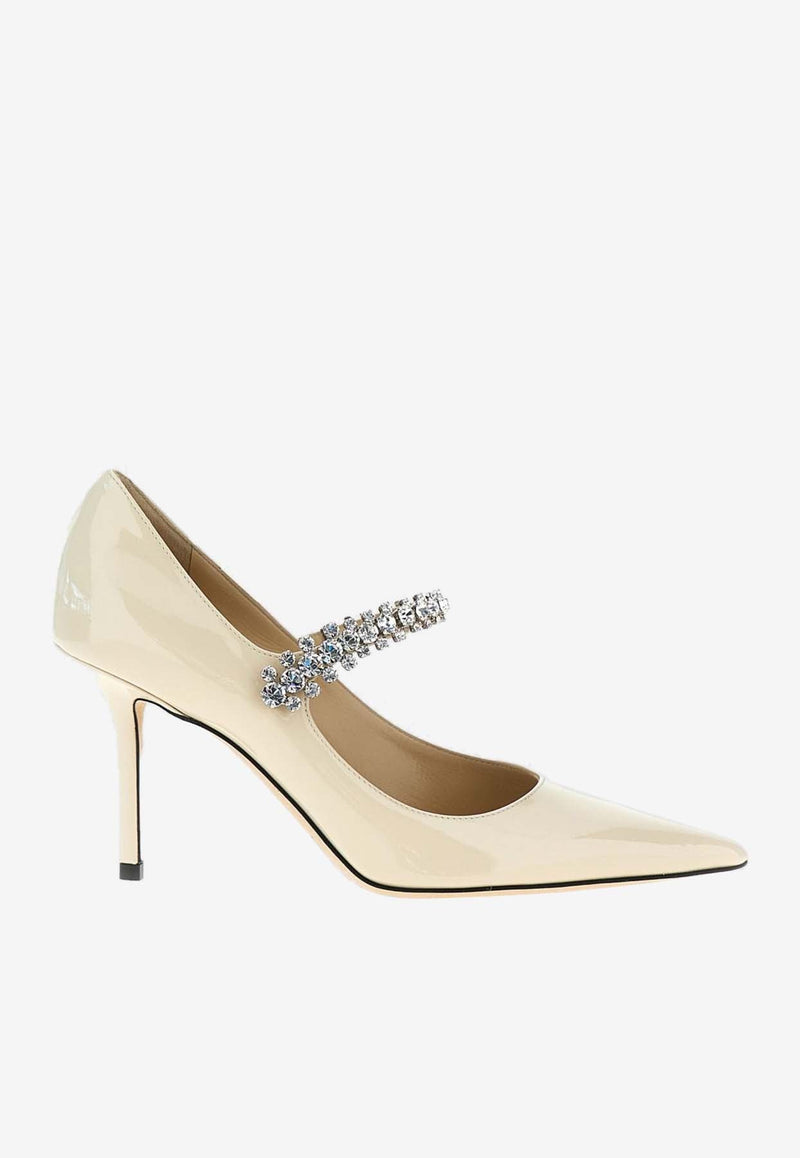 Bing 85 Crystal-Embellished Pumps in Patent Leather