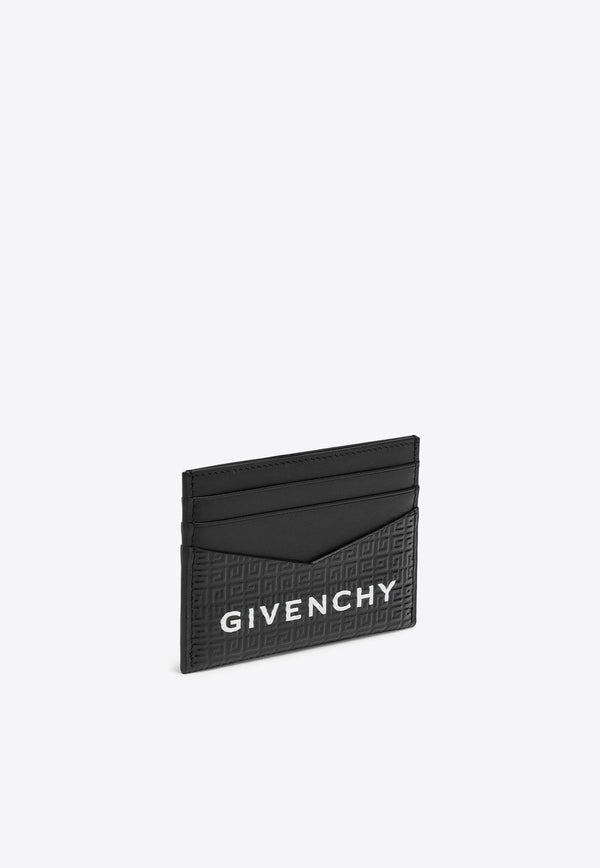 Logo-Printed Leather Cardholder