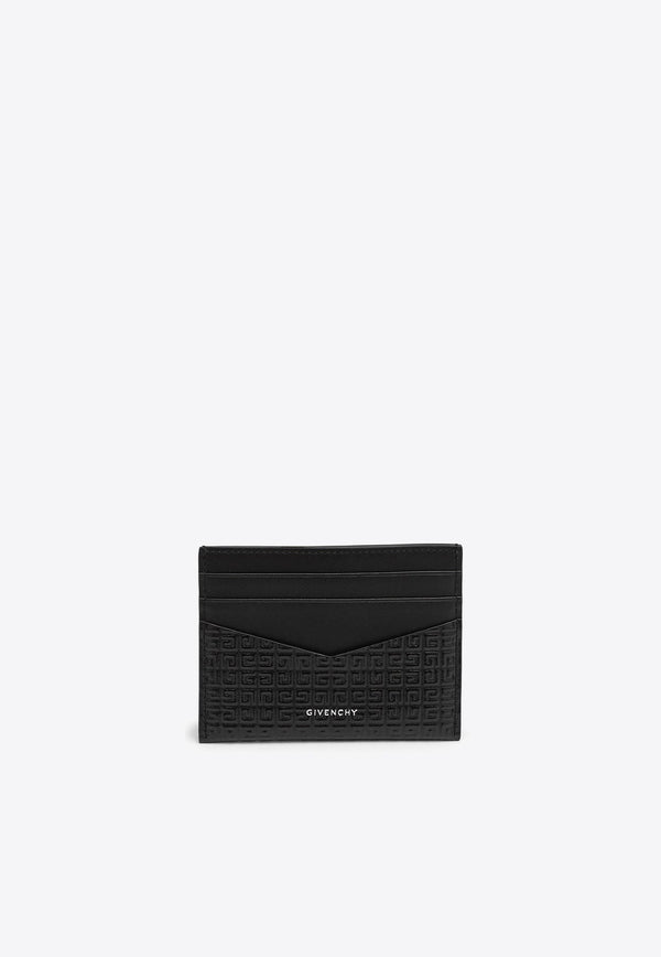 Logo-Printed Leather Cardholder