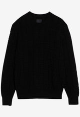 4G Jacquard Knitted Sweater